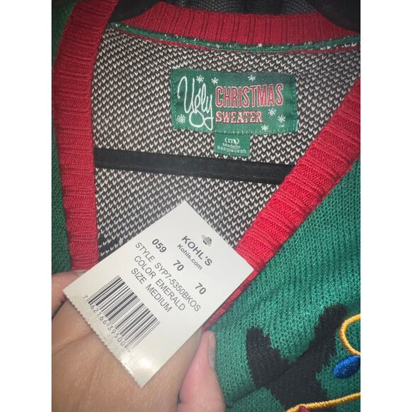 Ugly Christmas Sweater Xmas Size Medium - Picture 2 of 3